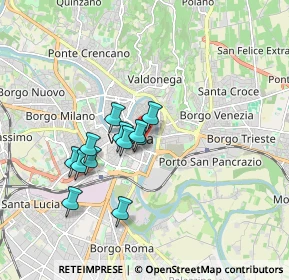Mappa Piazzetta S. Pietro Incarnario, 37121 Verona VR, Italia (1.42333)