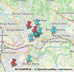 Mappa Via Rocche, 37121 Verona VR, Italia (1.535)