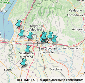 Mappa Via Rocche, 37121 Verona VR, Italia (10.64583)