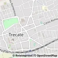 Mapa Trecate