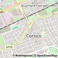 Karte Corsico