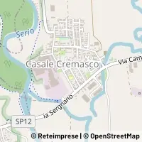 Hartă Casale Cremasco-Vidolasco