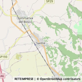 Mappa Sanfrè