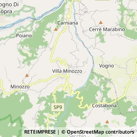 Mappa Villa Minozzo