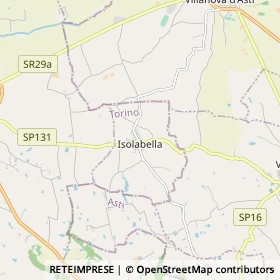 Mappa Isolabella