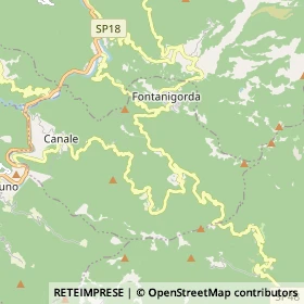 Mappa Fontanigorda