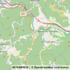 Mappa Beverino