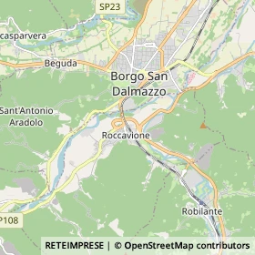 Mappa Roccavione