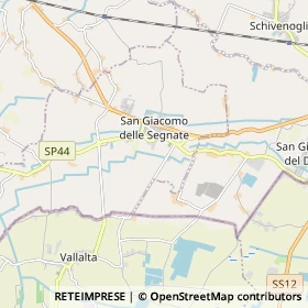 Mappa San Giacomo delle Segnate
