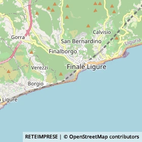 Mappa Finale Ligure