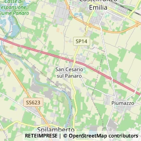 Mappa San Cesario sul Panaro