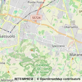 Mappa Fiorano Modenese