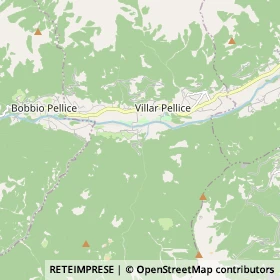 Mappa Villar Pellice