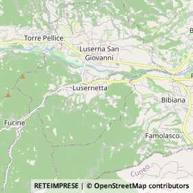 Mappa Luserna San Giovanni