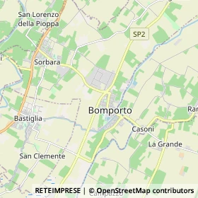 Mappa Bomporto