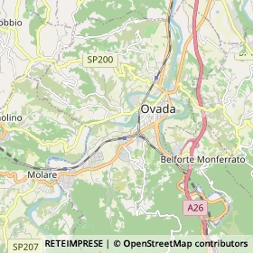 Mappa Ovada