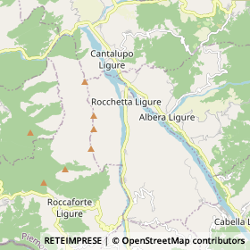 Mappa Rocchetta Ligure