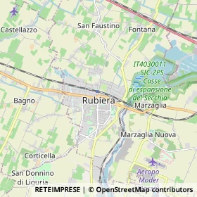 Mappa Rubiera