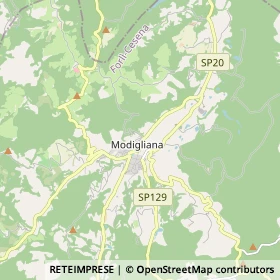 Mappa Modigliana