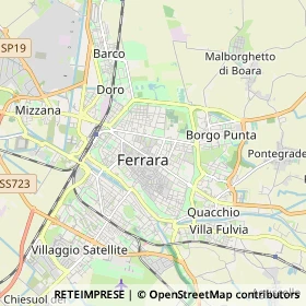 Mappa Ferrara