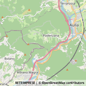 Mappa Podenzana