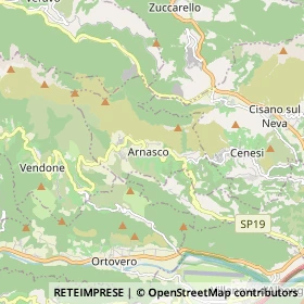 Mappa Arnasco