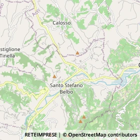 Mappa Santo Stefano Belbo