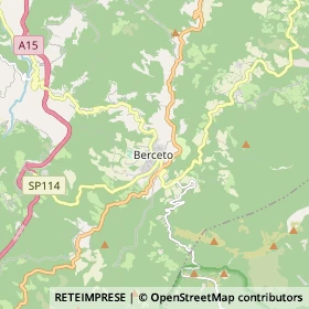 Mappa Berceto