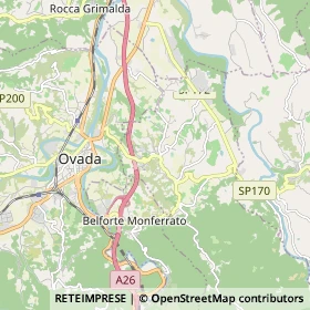 Mappa Tagliolo Monferrato