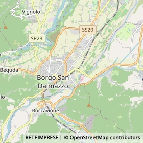 Mappa Borgo San Dalmazzo