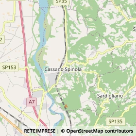 Mappa Cassano Spinola