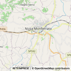 Mappa Nizza Monferrato