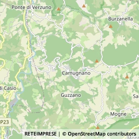 Mappa Camugnano