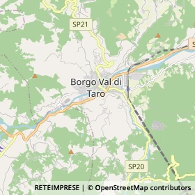 Mappa Borgo Val di Taro