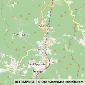 Mappa Vernio