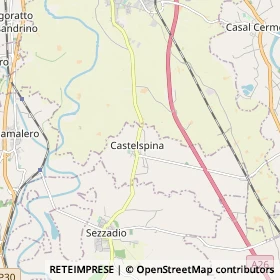 Mappa Castelspina