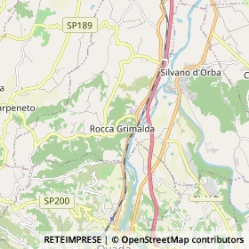 Mappa Rocca Grimalda