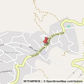Mappa Via Nazionale, 52, 88050 Petronà, Catanzaro (Calabria)