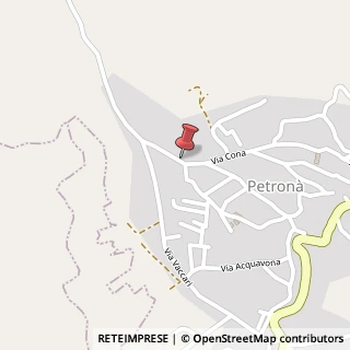 Mappa Via cona, 88050 Petronà, Catanzaro (Calabria)