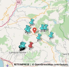 Mappa Via Fiumarella, 88049 Soveria Mannelli CZ, Italia (8.2525)