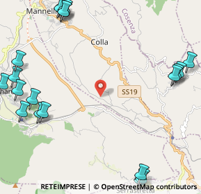 Mappa Via Fiumarella, 88049 Soveria Mannelli CZ, Italia (3.6285)