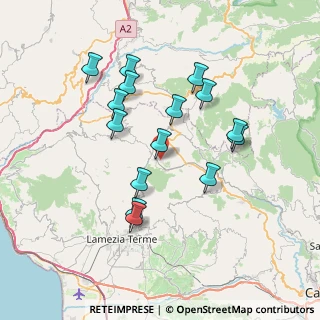 Mappa Via Piano Cappuccio, 88041 Decollatura CZ, Italia (7.50733)