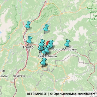 Mappa Località Malga Montagna Granda, 38057 Pergine Valsugana TN, Italia (9.30533)