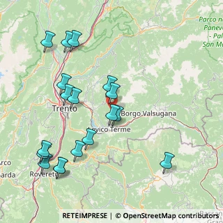 Mappa Località Malga Montagna Granda, 38057 Pergine Valsugana TN, Italia (18.04333)