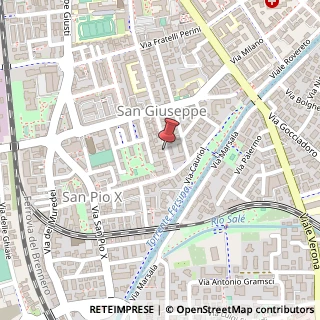 Mappa Via Giovanni e Tina Lorenzoni, 10, 38122 Trento, Trento (Trentino-Alto Adige)