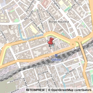 Mappa Via Roma, 43/6, 33100 Udine, Udine (Friuli-Venezia Giulia)