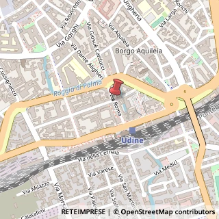 Mappa Via Roma, 12, 33100 Udine, Udine (Friuli-Venezia Giulia)