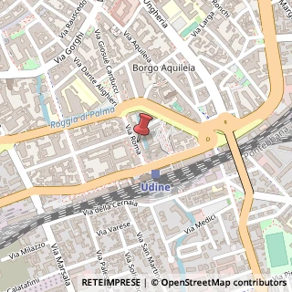 Mappa Via Roma, 34, 33100 Udine, Udine (Friuli-Venezia Giulia)
