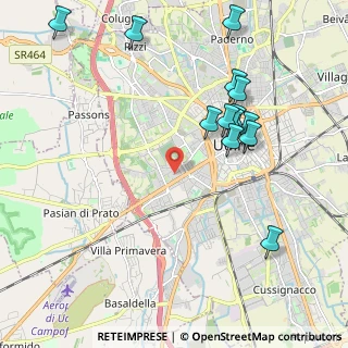 Mappa Via Cordenons, 33100 Udine UD, Italia (2.23154)