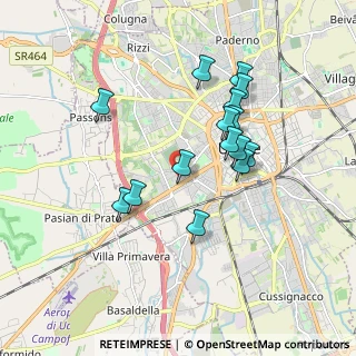 Mappa Via Cordenons, 33100 Udine UD, Italia (1.60267)